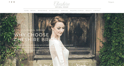 Desktop Screenshot of cheshirebridalwear.co.uk